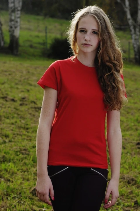 KOSZULKA T-SHIRT APACHE KOLOR granat L