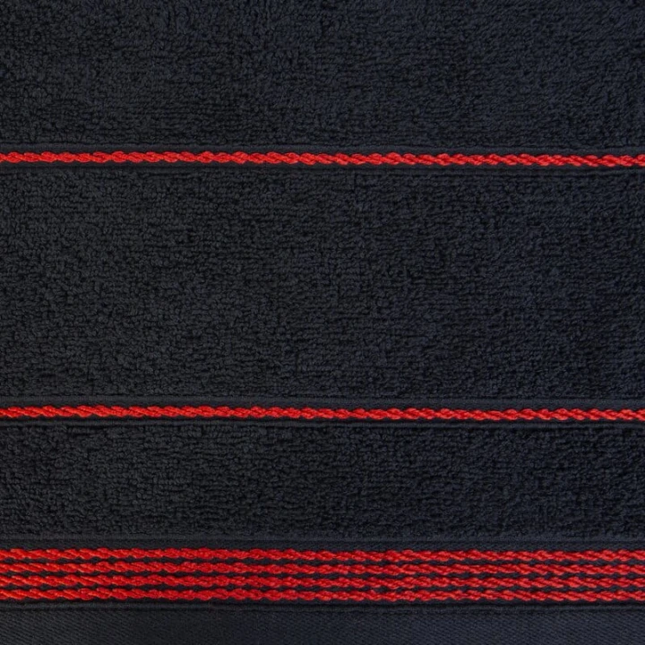 RĘCZNIK MIRA (18) 30 X 50 CM CZARNY