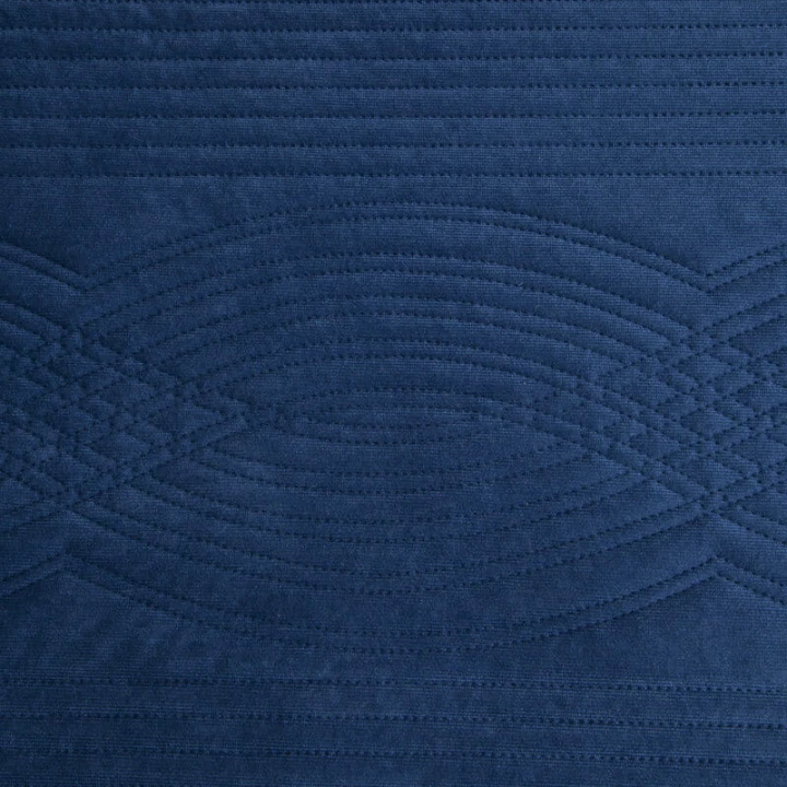 NARZUTA VELVET2 170 X 210 CM GRANATOWY
