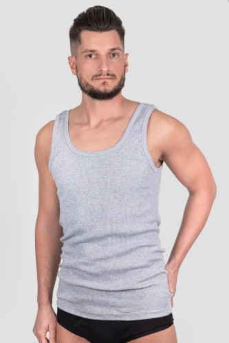 PODKOSZULEK MĘSKI KOLOR 0826-2 RAM R.3XL-4XL czarny XXXXL