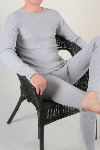 PODKOSZULEK MĘSKI MELANGE 0616 DR melange XXL