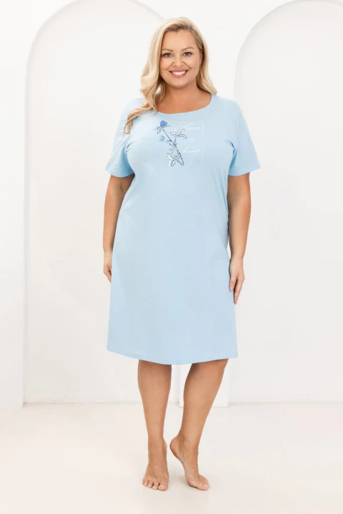 KOSZULA DAMSKA 172 KR R.2XL-4XL różowy 4XL