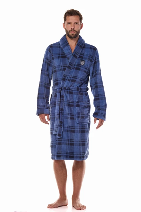 SZLAFROK MĘSKI 2455 HERO navy L