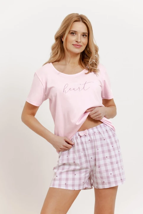 PIŻAMA ARABELLA 3416 KR różowy S