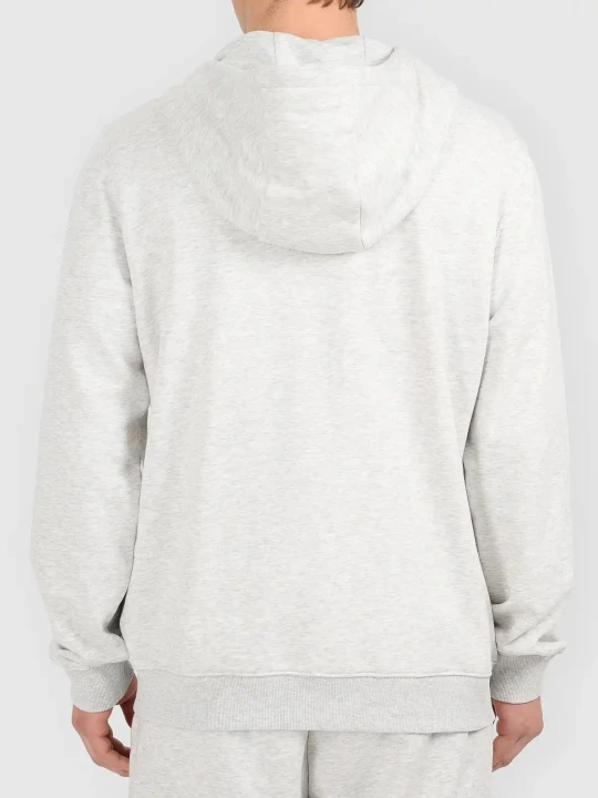 Bluza dresowa rozpinana z kapturem męska szara 4F : Kolor - Szary, Rozmiar odzieży - 4XL