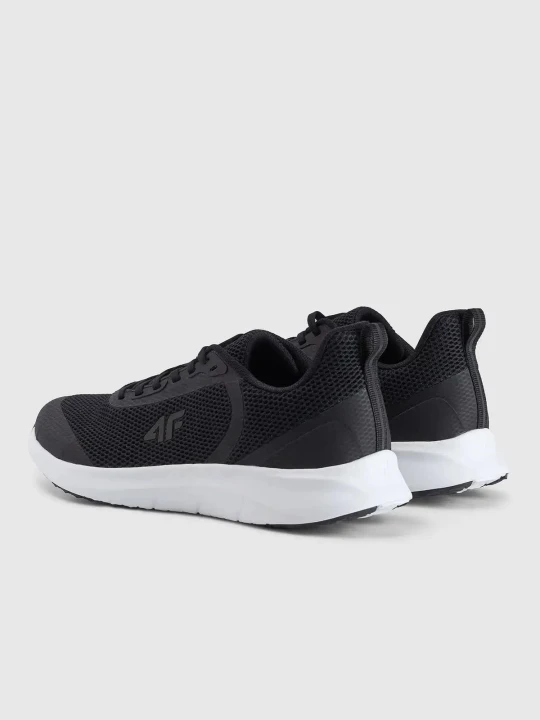 Buty outdoorowe sportowe męskie czarne 4F : Kolor - Czarny, Rozmiar obuwia - 43