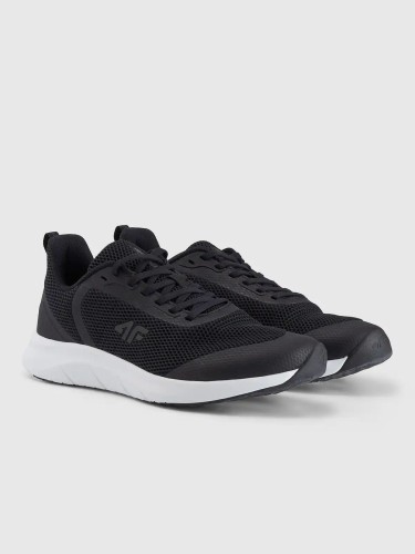 Buty outdoorowe sportowe męskie czarne 4F : Kolor - Czarny, Rozmiar obuwia - 42