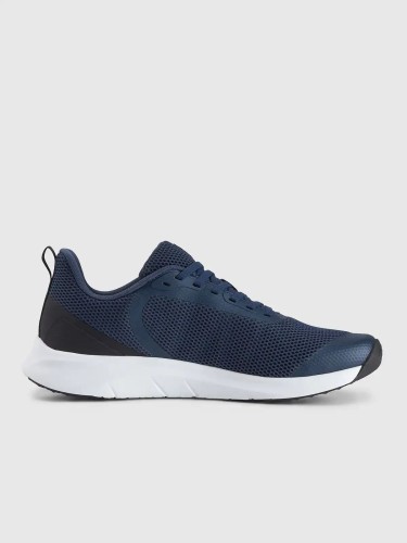 Buty outdoorowe sportowe męskie granatowe 4F : Kolor - Granatowy, Rozmiar obuwia - 40