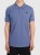 Koszulka t-shirt polo basic męski niebieski 4F : Kolor - Niebieski, Rozmiar odzieży - L