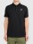 Koszulka t-shirt polo basic męski czarny 4F : Kolor - Czarny, Rozmiar odzieży - XL