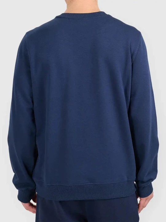 Bluza męska nierozpinana bez kaptura granatowa 4F : Kolor - Granatowy, Rozmiar odzieży - XL