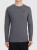 Longsleeve koszulka bawełniana z długim rękawem męska szara 4F : Kolor - Szary, Rozmiar odzieży - L