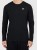 Longsleeve koszulka bawełniana z długim rękawem męska czarny 4F : Kolor - Czarny, Rozmiar odzieży - L