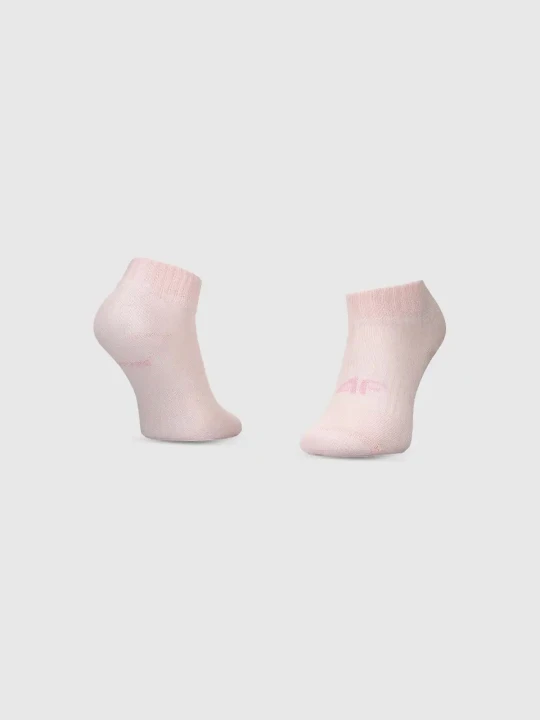 Skarpety za kostkę dziecięce unisex multikolor 4F 3pak : Kolor - Multikolor, Rozmiar skarpetki dzieci - 35-38