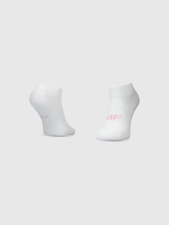 Skarpety za kostkę dziecięce unisex multikolor 4F 3pak : Kolor - Multikolor, Rozmiar skarpetki dzieci - 35-38
