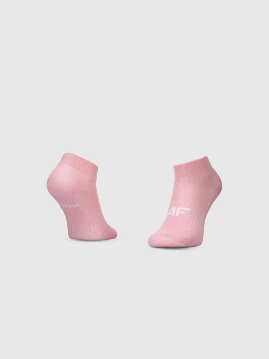 Skarpety za kostkę dziecięce unisex multikolor 4F 3pak : Kolor - Multikolor, Rozmiar skarpetki dzieci - 35-38
