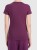 Koszulka t-shirt damski bawełniany gładki burgundowy 4F : Kolor - Bordowy, Rozmiar odzieży - S
