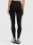 Legginsy treningowe bawełniane damskie czarne 4F : Kolor - Czarny, Rozmiar odzieży - XS