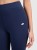 Legginsy treningowe bawełniane damskie granatowe 4F : Kolor - Granatowy, Rozmiar odzieży - L