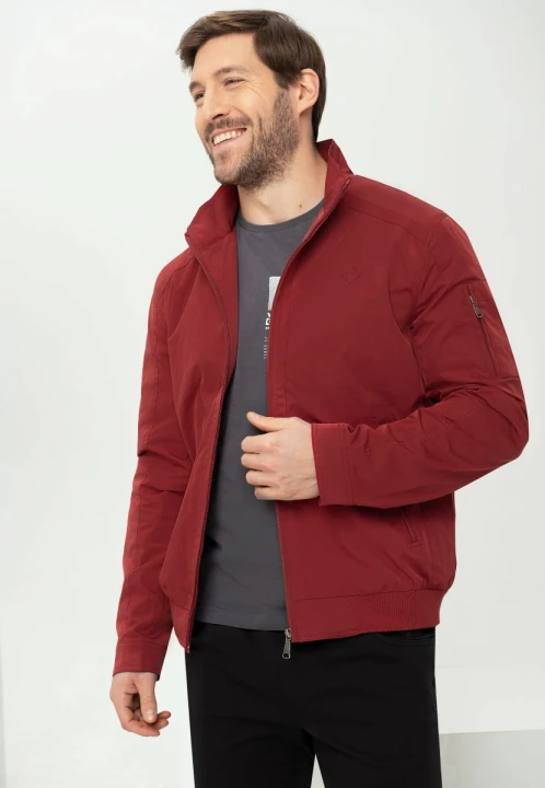 Męska, lekka kurtka w sportowym stylu J-WALLIS, rozmiar 3XL