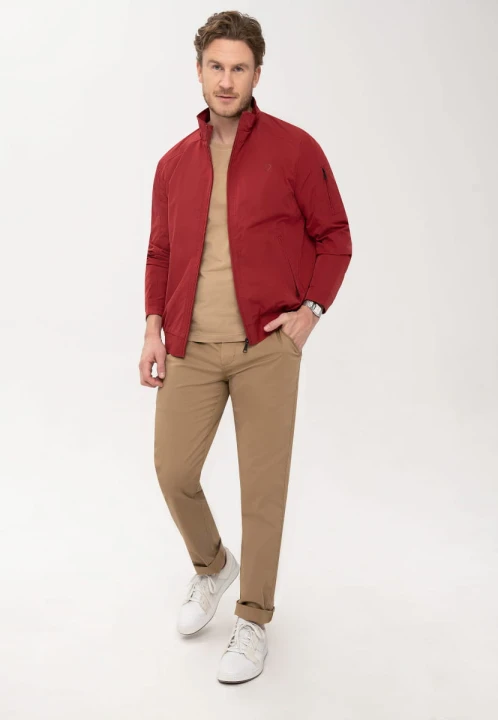 Męska, lekka kurtka w sportowym stylu J-WALLIS, rozmiar 3XL