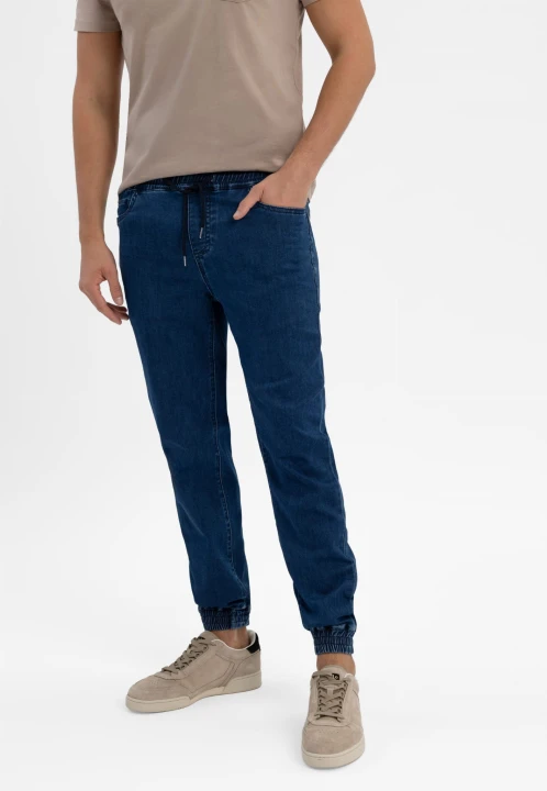 Joggery jeansowe regular D-ROGGER, rozmiar L