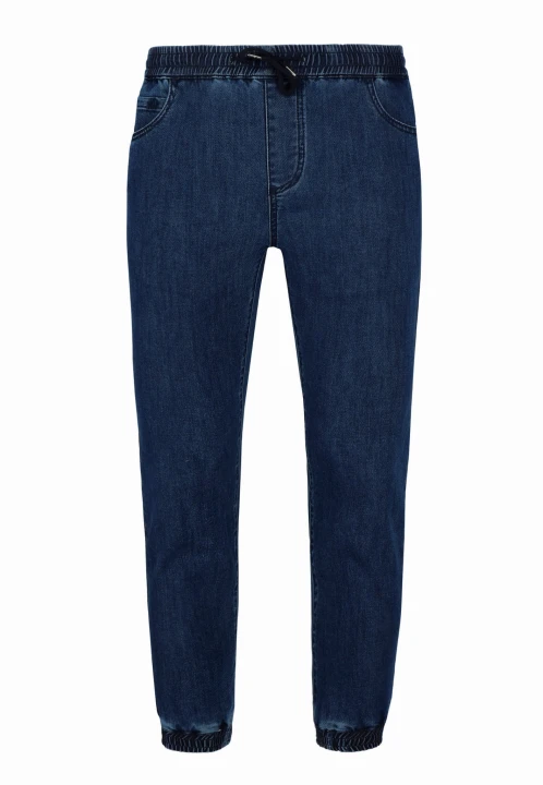 Joggery jeansowe regular D-ROGGER, rozmiar L