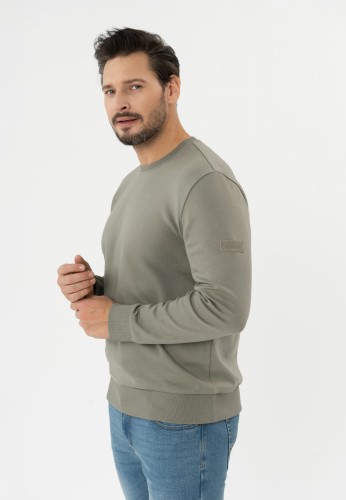 Gładka bluza B-MONTE, rozmiar 3XL