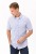 Koszula z krótkim rękawem niebieska, Slim Fit, C-XEWIR, rozmiar M