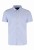 Koszula z krótkim rękawem niebieska, Slim Fit, C-XEWIR, rozmiar M
