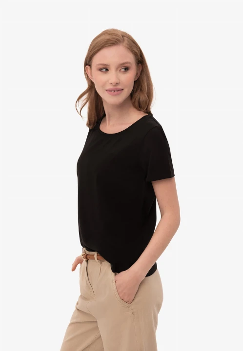 Elastyczna koszulka basic T-ANA, rozmiar XS