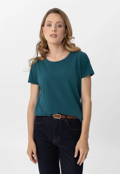 Elastyczna koszulka basic T-ANA, rozmiar XS