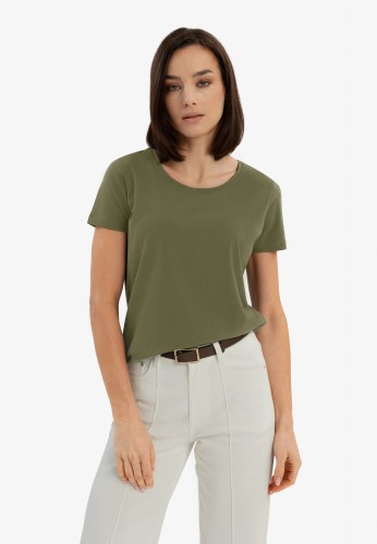 Koszulka basic T-DIANA, rozmiar M