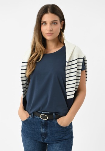 Koszulka basic T-DIANA, rozmiar L