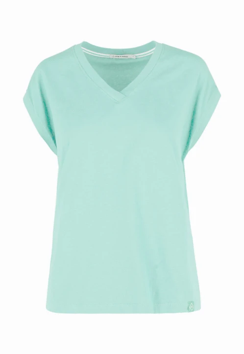 T-shirt z dekoltem V, Comfort Fit, T-SKY, rozmiar XS