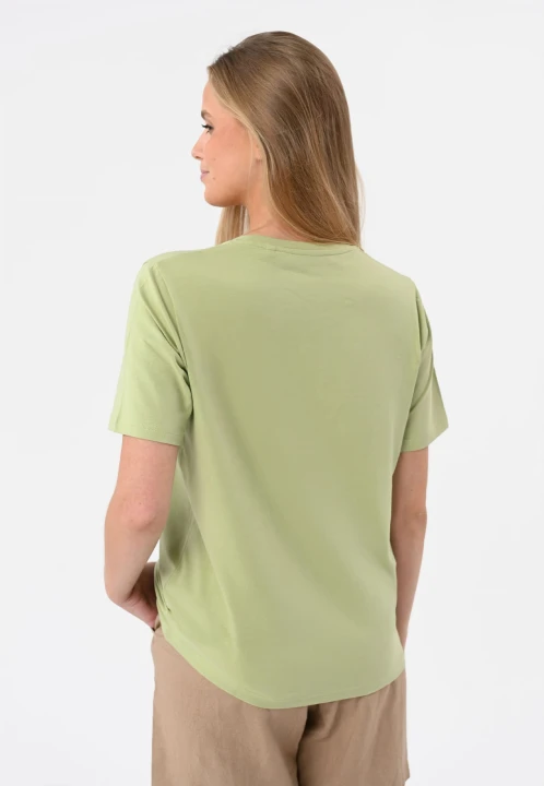 T-shirt z błyszczącym nadrukiem T-SEAR, rozmiar XL