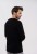 Czarny longsleeve L-HALS, rozmiar 5XL