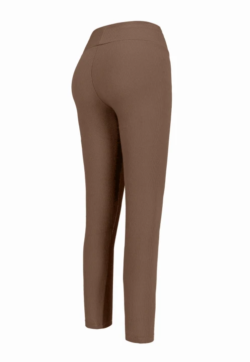 Prążkowane legginsy N-LISBONA, rozmiar XXL