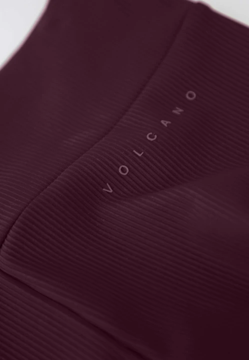 Prążkowane legginsy N-LISBONA, rozmiar XL