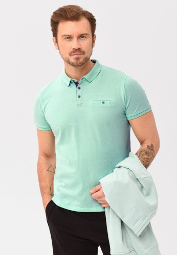 Bawełniana koszulka polo O-NICK, rozmiar XL