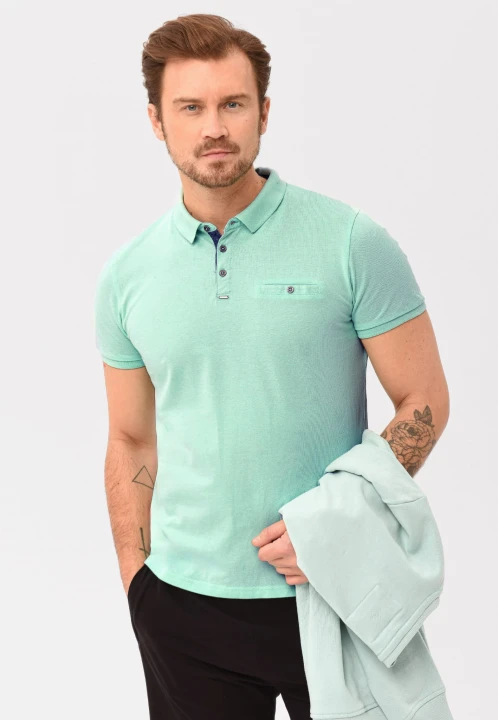 Bawełniana koszulka polo O-NICK, rozmiar 3XL