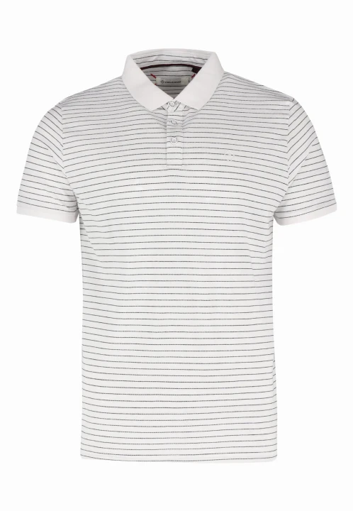 Koszulka polo w paski O-WILL, rozmiar XL