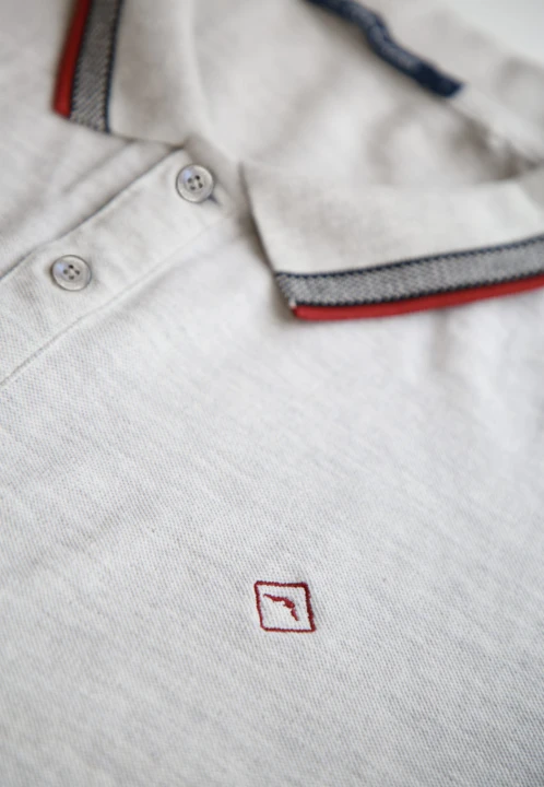 Melanżowa koszulka polo O-HARPER, rozmiar 3XL