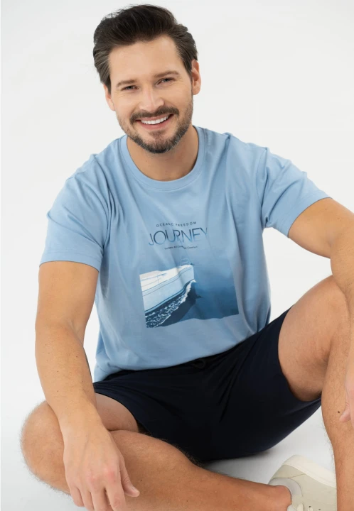 T-shirt z nadrukiem, Comfort Fit, T-SAIL, rozmiar S