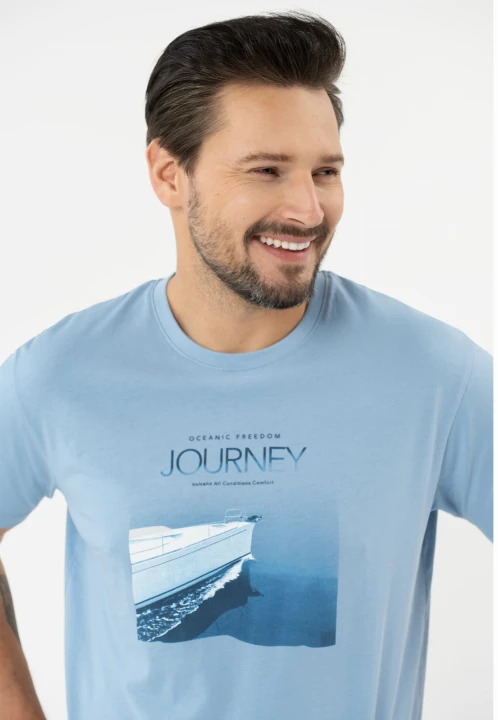 T-shirt z nadrukiem, Comfort Fit, T-SAIL, rozmiar S