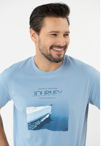 T-shirt z nadrukiem, Comfort Fit, T-SAIL, rozmiar M
