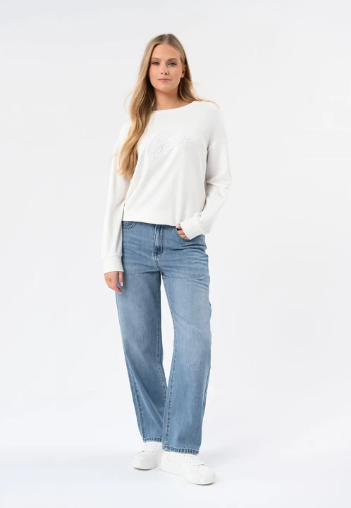 Bluza z napisem B-GLOW, rozmiar XXL