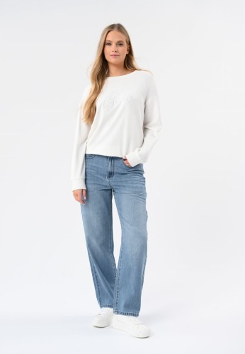 Bluza z napisem B-GLOW, rozmiar XS