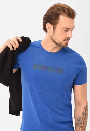 Bawełniany t-shirt T-HOLOGRAM, rozmiar L