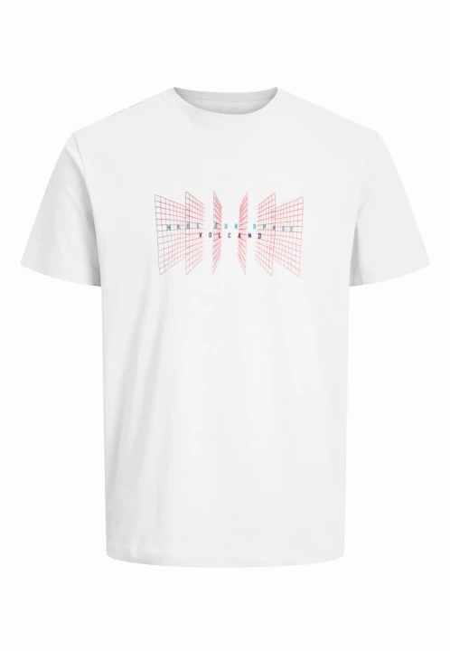 T-shirt z nadrukiem T-FLUX, rozmiar L